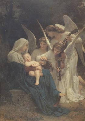 Adolphe William Bouguereau Song of the Angels (mk26) oil painting picture